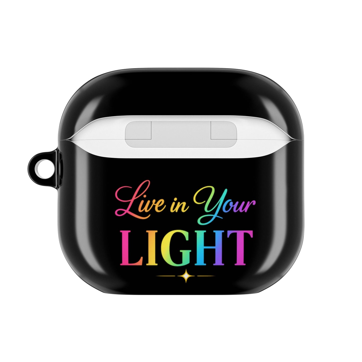AirPods Case - "Live in Your Light" Rainbow Protective Case