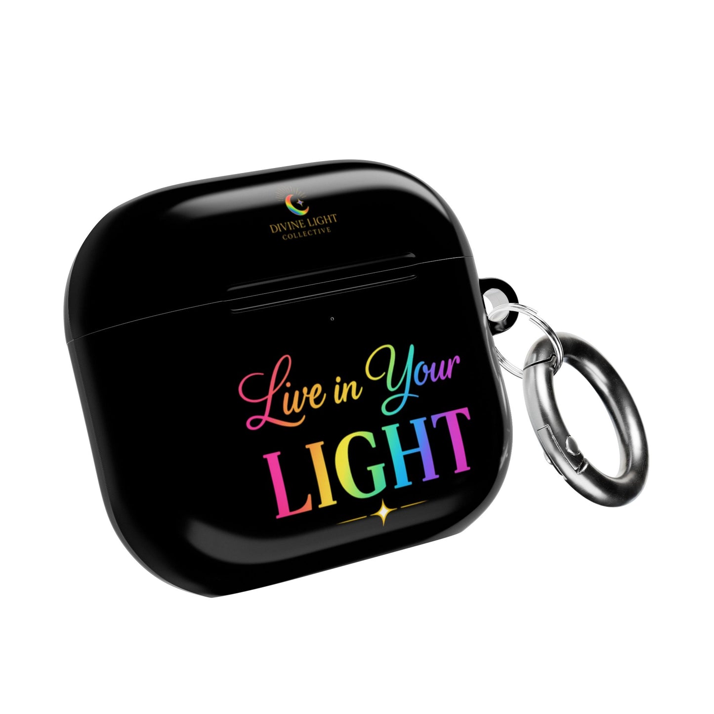AirPods Case - "Live in Your Light" Rainbow Protective Case