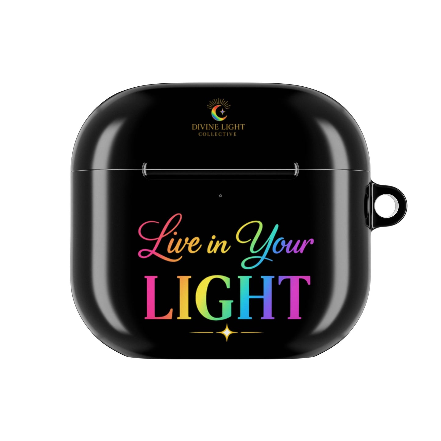 AirPods Case - "Live in Your Light" Rainbow Protective Case