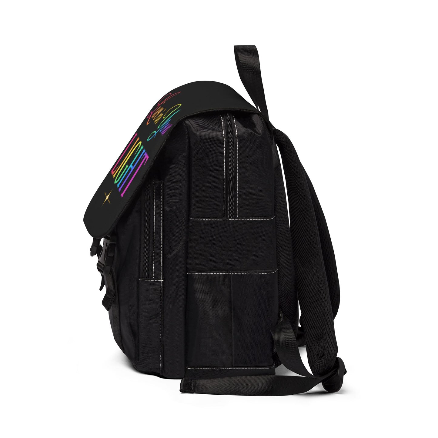 Live in Your Light Rainbow Backpack
