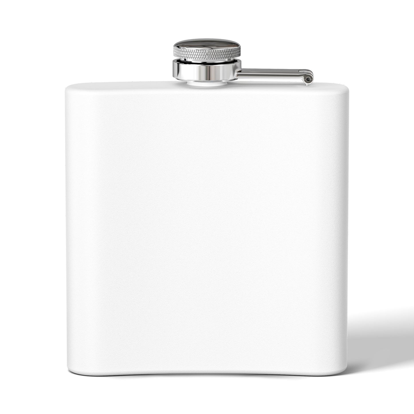 Live in Your Light Stainless Steel Flask — 6oz Rainbow Inspirational Hip Flask