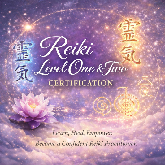 ✨Reiki Level One & Two Certification ✨